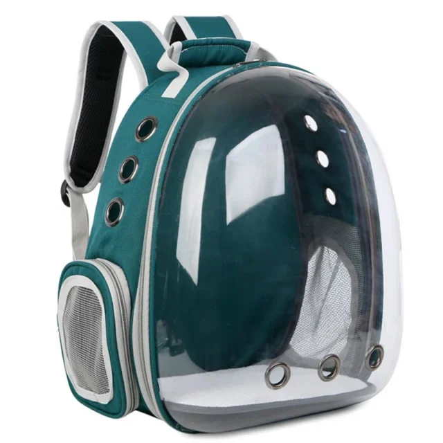 Transparent Capsule Pet Carrier Backpack for Cats and Small Pets - Image 4