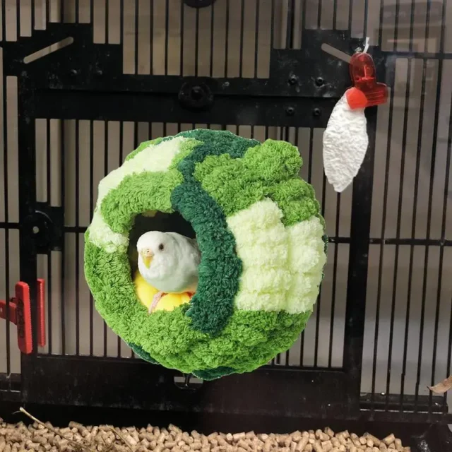 Warm Cotton Bird Nest Tent for Parrots and Small Pets - Image 2