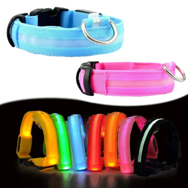 7-Color LED Light-Up Dog Collar with Flashing Modes - Image 6